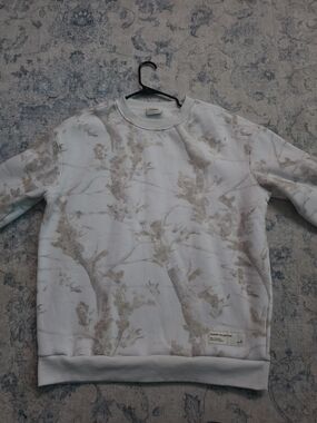 Unisex Camo Crewneck Sweater